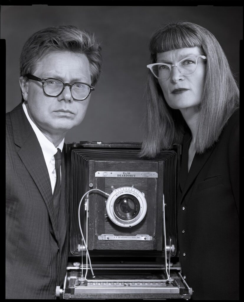 Chambre photographique 8x10 du type utilisé par Richard Avedon pour ses portraits