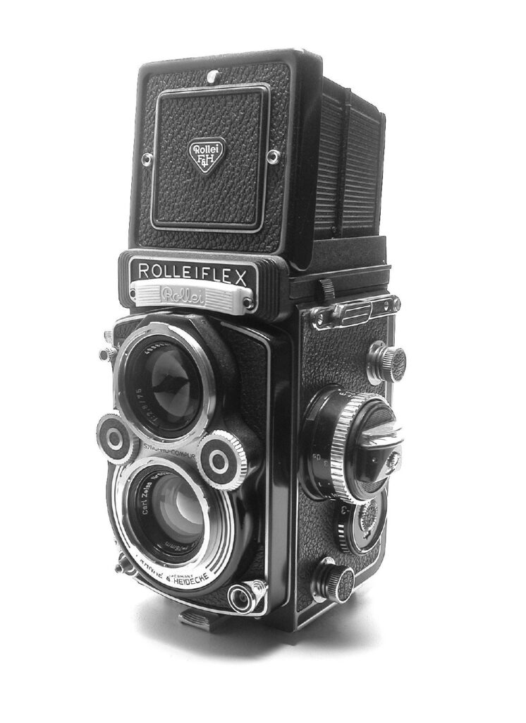 Appareil Rolleiflex 3.5 F, utilisé par Richard Avedon